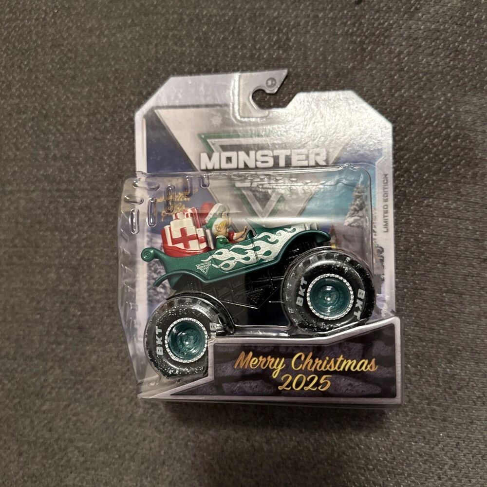 Monster Jam Limited Edition 1:64 Mrs. Claus Exclusive 1/3000